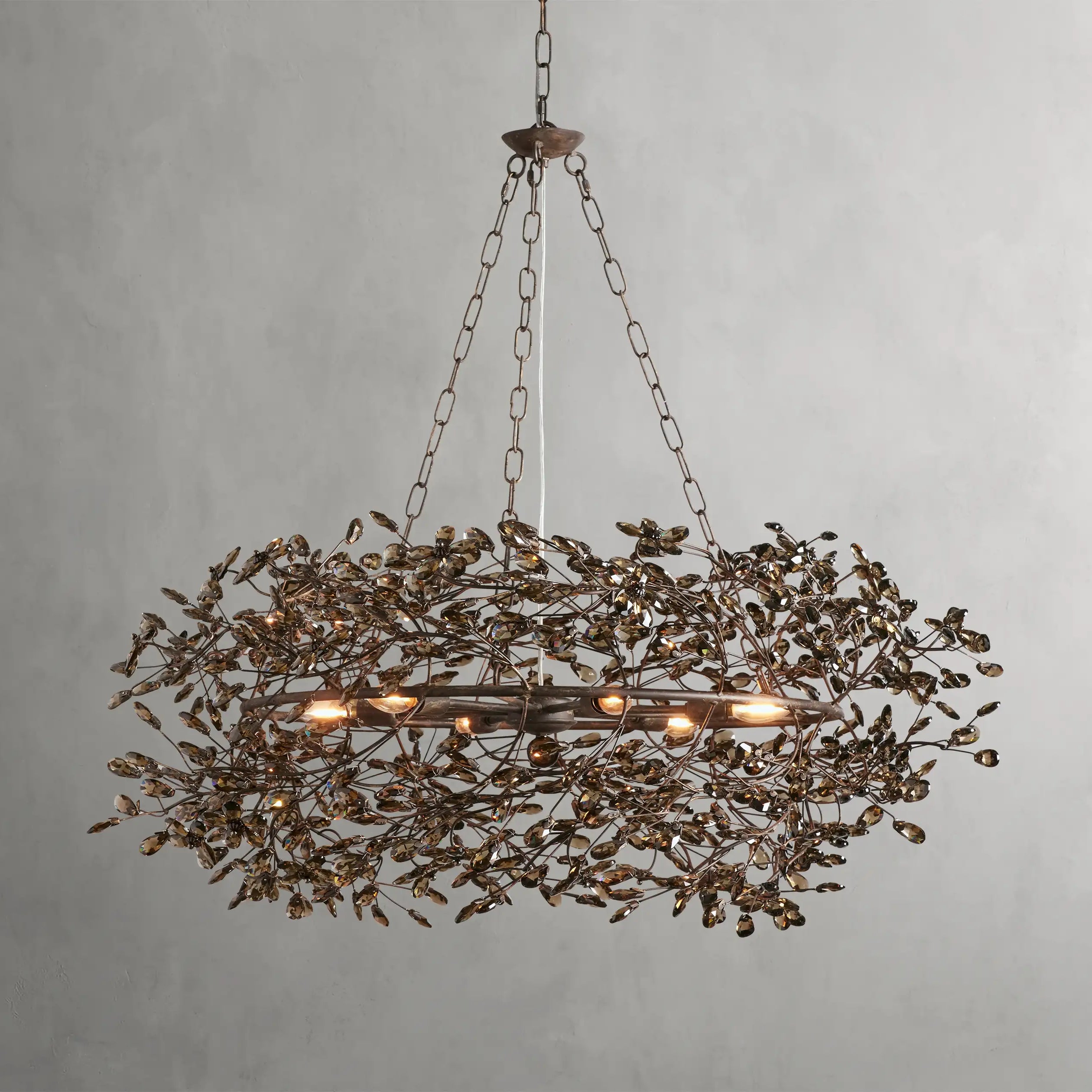 Fiore Crown Chandelier 39", 48", 60"
